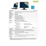 คอมพิวเตอร์ AII in one ยี่ห้อ Acer รุ่น Veriton Z4670G สเปค ICT Spac คุณสามารถออกใบภาษีได้