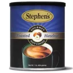 STEPHEN'S Belgian Hot Cocoa HAZELNUT (USA Imported) สตีเฟนส์ เฮเซลนัท ช็อกโกแลตผง ปรุงสำเร็จรูป 454g.