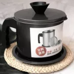 Oil Pot 1.4 L, oil storage pot and filter Oil can be recycled.