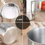 ส่งทุกวัน  หม้อกรองน้ำมัน ถ้วยกรองน้ำมัน หม้อกรองน้ำมันสแตนเลส หนา แถมตะแกรงกรองถี่พิเศษ มีด้ามจับ สินค้าใหม่ ไม่มีตำหนิ