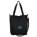 Canvas Handbag Women Shoulder Bag with Removable Strap Multi Pockets Crossbody Wear Resistant Casual Fashion Zipper Bag 1114