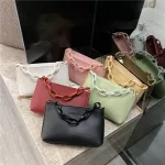 Mesger Bag Sml Square Bag Women's Handbag Hi-Quity Pu Leather Chain Mobile Phone Oulder Bags Square Bag