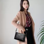 New Crossbody Bag For Women Bolsas Eepn Leather Handbag Solid Cr Oulder Mesger Clutch Bags Ng Satchel