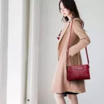 New Crossbody Bag For Women Bolsas Eepn Leather Handbag Solid Cr Oulder Mesger Clutch Bags Ng Satchel