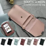 New Design Fe Bag Handbag Ladies Phone Touchable Leather Ce Bag Crossbody Mini Oulder Bag Wlet Sac Be Fme
