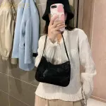 Simply Crossbody Bags Lady Chain Travel Sml Handbags Canvas Soft Bags Underarm Oulder Mesger Bag For Women