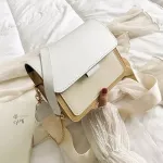 Contrast Cr Leather Crossbody Bags For Women Travel Handbag Daily Oulder Bag Ladies Cross Body Bag Girl