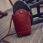 Women's Mobile Phone Bag Fe Mesger Oulder Bags Crossbody Retro Pu Leather Bags Mini Handbags New