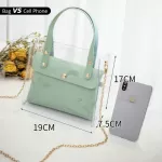 Pvc Transparent Women's Bag Cfn Handbag Women Mini Oulder Bag Bucle Crossbody Bags For Women Mobile Phone Bag