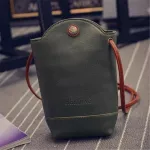 Women's Mobile Phone Bag Fe Mesger Oulder Bags Crossbody Retro Pu Leather Bags Mini Handbags New