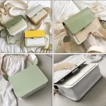 Contrast Cr Leather Crossbody Bags For Women Travel Handbag Daily Oulder Bag Ladies Cross Body Bag Girl