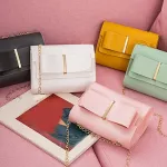 PU Bow Crossbody Bag for Women Chain Chain Circle SML MESGER BAG WOMENS HANDBAGS and SES Ning Clutch Bags