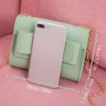 PU Bow Crossbody Bag for Women Chain Chain Circle SML MESGER BAG WOMENS HANDBAGS and SES Ning Clutch Bags
