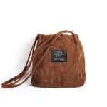 Women Corduroy Canvas Bag Fe Cn Eco Cloth Crossbody Oulder Bags Ladies Ng Bag Pin Handbag Totes For Girls