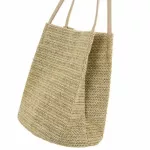 Womens Straw Beach Mesger Handbag Elnt Lady Oulder Bag Hawaii Totes