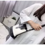 Canvas Women Flap Bag Mini Oulder Bag Pu Patchwor Ca Crossbody Oulder Bag Women