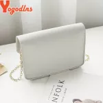 Yogodlns Mmer Brand Sml Oulder Bag For Women Mesger Bags Ladies Handbag Chain Fe Crossbody Flap Bag 5 Cr