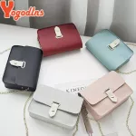 Yogodlns Mmer Brand Sml Oulder Bag For Women Mesger Bags Ladies Handbag Chain Fe Crossbody Flap Bag 5 Cr