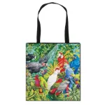 New Large Capacity NG BAG CARTOVITE CR PARROT S Tote Bag for Women Storage PRINTED Handbag