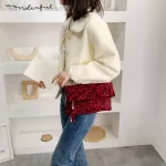 Women Pard Sml Bag Wild Ede Bag Oulder Bag Mesger Bag Ses And Handbags Luxury Pard Print Crossbody Bag 27