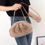 Cloud S Crossbody Se Soft H F Fur Pg Oulder Bag Strap Travel Satchel Women Girls Phone Storage Pouch
