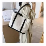 Women Ca Oulder Bag Ladies Adults Cr Bloc Zier Canvas Handbag Tote For Daily Life Ng