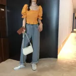 Hi Quity Pu Leather Ladies Sml Crossbody Bags Women Solid Cr Single Chain Oulder Bag Sac A Main Fme