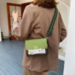 Bags For Women Crossbody Bag Oulder Pac Bag Se Handbags Chain Letter Wide Oulder Strap Designe Sml Bags Party