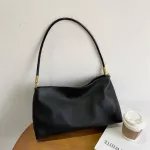 Women's Pu Soft Leather One Oulder Bag Trend Under The Arm Bag Travel Teprament Handbag