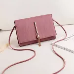 Women Sml Mini Tassel Pu Leather Crossbody Handbags Ca Lady Celhone Oulder Bags Student Se Bags