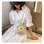 Wen Straw Ladies Bag Bucet Boho Mmer Crossbody Bag Women Fe Mesger Envelope Phone Wlet Travel Cute Student B024
