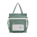 Canvas Women's Oulder Bag Large Capacity Geometric Pattern Mesger Bag Luxury Designer Zier Women Handbags