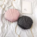 Sweet Laser Sequin Pearl Ell Bags Lady Mesger Bag Fe Chain Oulder Bag Ladies Pouch Bag Hard Mmer Bags Sml Se