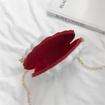 Sweet Laser Sequin Pearl Ell Bags Lady Mesger Bag Fe Chain Oulder Bag Ladies Pouch Bag Hard Mmer Bags Sml Se