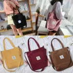 New Ladies Bags Letter Print Cloth Ng Tote Handbag Canvas Women Reusable Travel Oulder Bags Cross Body Handbag