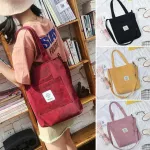New Ladies Bags Letter Print Cloth Ng Tote Handbag Canvas Women Reusable Travel Oulder Bags Cross Body Handbag