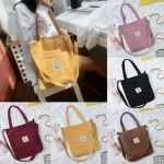 New Ladies Bags Letter Print Cloth Ng Tote Handbag Canvas Women Reusable Travel Oulder Bags Cross Body Handbag