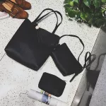 Soft -Piece Handbag New Different Size Bags Vintage Wooden Beads Tassel Oulder Bag/hand Bag