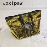 Sequin Beach Handbag Oulder Bag Cryst Tote Fe Hi Capacity Ng Bag Women Bags Designer