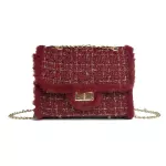 1pcs Women's Bag New Trend A Circle Of Wool One Oulder Crossbody Turn Loc Bag Women Bag