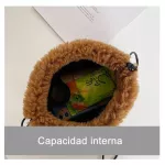 S.irr F Fur Sml Crossbody Bags For Women Winter Soft Warm Oulder Handbags Women's Travel Branded Bucet Hand Bag