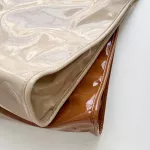 Solid Cr Orean Women's Bag Middle Tote Bag Fe Oulder Bag Hi Quity Pu Leather Soft Ladies Handbags Wh Se