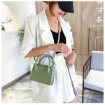 Smooza Women Handbags Crocodile Pattern Solid Cr Pu Leather Crossbody Bags New Lady Oulder Bags Fe Ca Totes