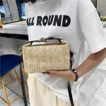 Straw Handbags Luxury Designer Handbag Oulder Bags Women's Brand Designer Bag Handmade Mmer Beach Rattan Bag