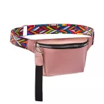 Crowdale Waist Bag for Women New Leather Pack for Girls Letter Bum Bag Packs Fashion Chest Bag Crossbody Belt FeMale