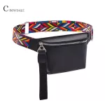 CROWDALE Waist Bag for Women New leather Fanny Pack For Girls Letter Bum Bag Packs fashion Chest Bag Crossbody Belt female