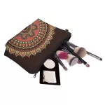 Deanfun 3D Printed Cosmetic Bags Vintage Pattern Women Makeup Organizer for Travelling Necessity  50968