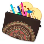 Deanfun 3D Printed Cosmetic Bags Vintage Pattern Women Makeup Organizer for Travelling Necessity  50968