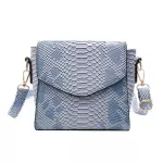 Pu Leather Crossbody Bags Snae Pattern Mmer Lady Oulder Handbags Fe Totes For Trend