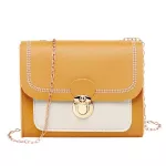 SML Handbag PU Leather Crossbody Bags for Women Chain Chain Mesger Bags Phone SE Lady Oulder Bog Bolsa Fina